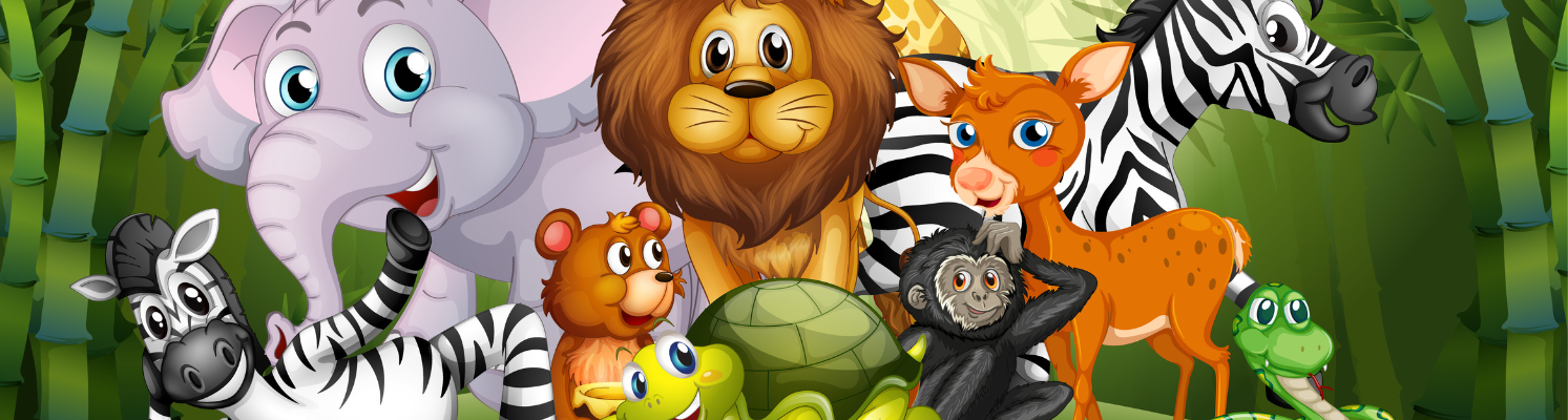 Cake Topper De Animales