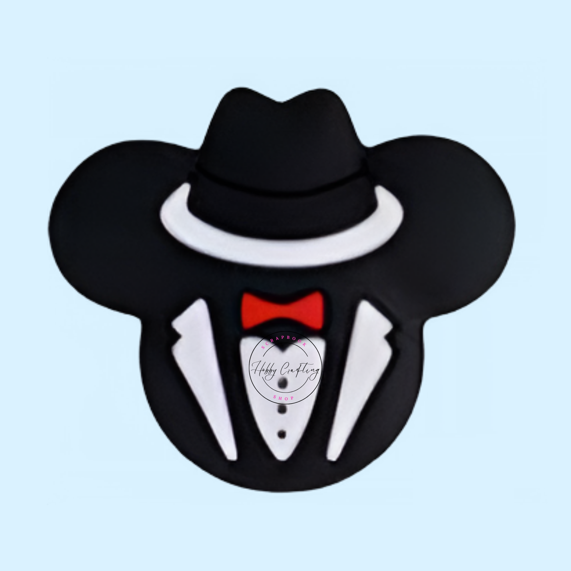 Silicone Focal Beads Mickey Hat