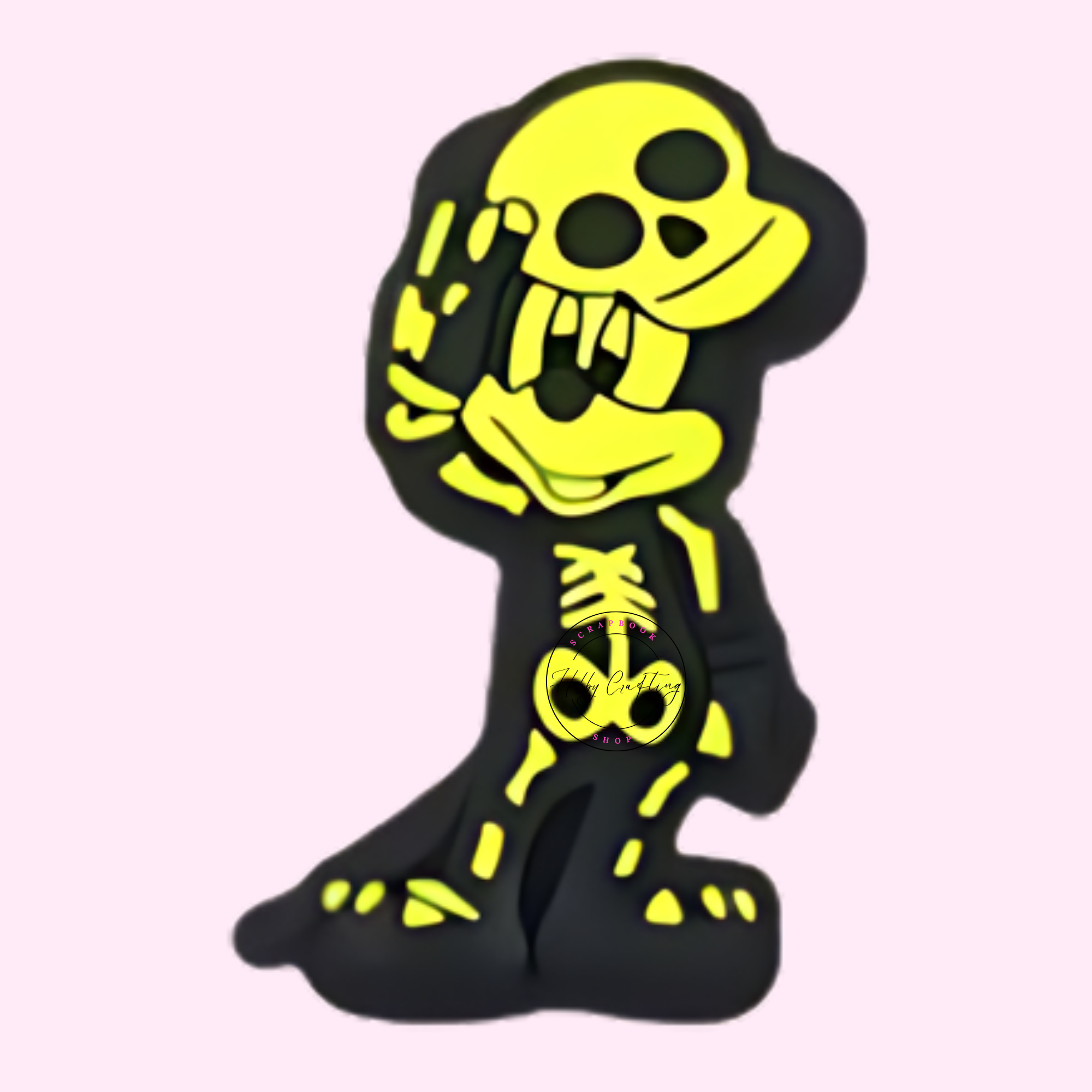 Silicone Focal Beads X-ray Mickey Mouse