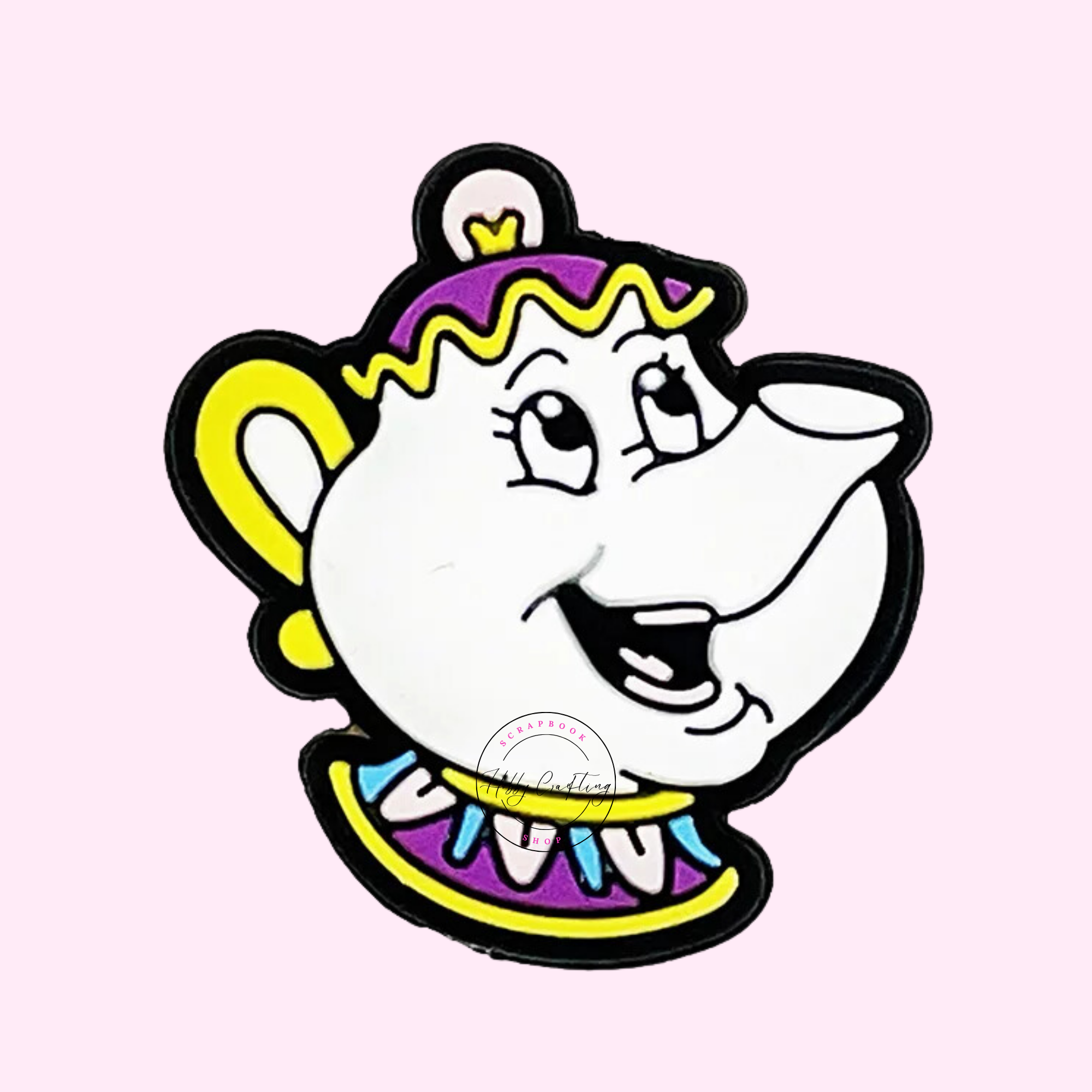 Beauty And The Beast Silicone Focal Beads
