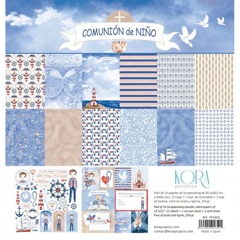 Pack of papers - Boy's Communion