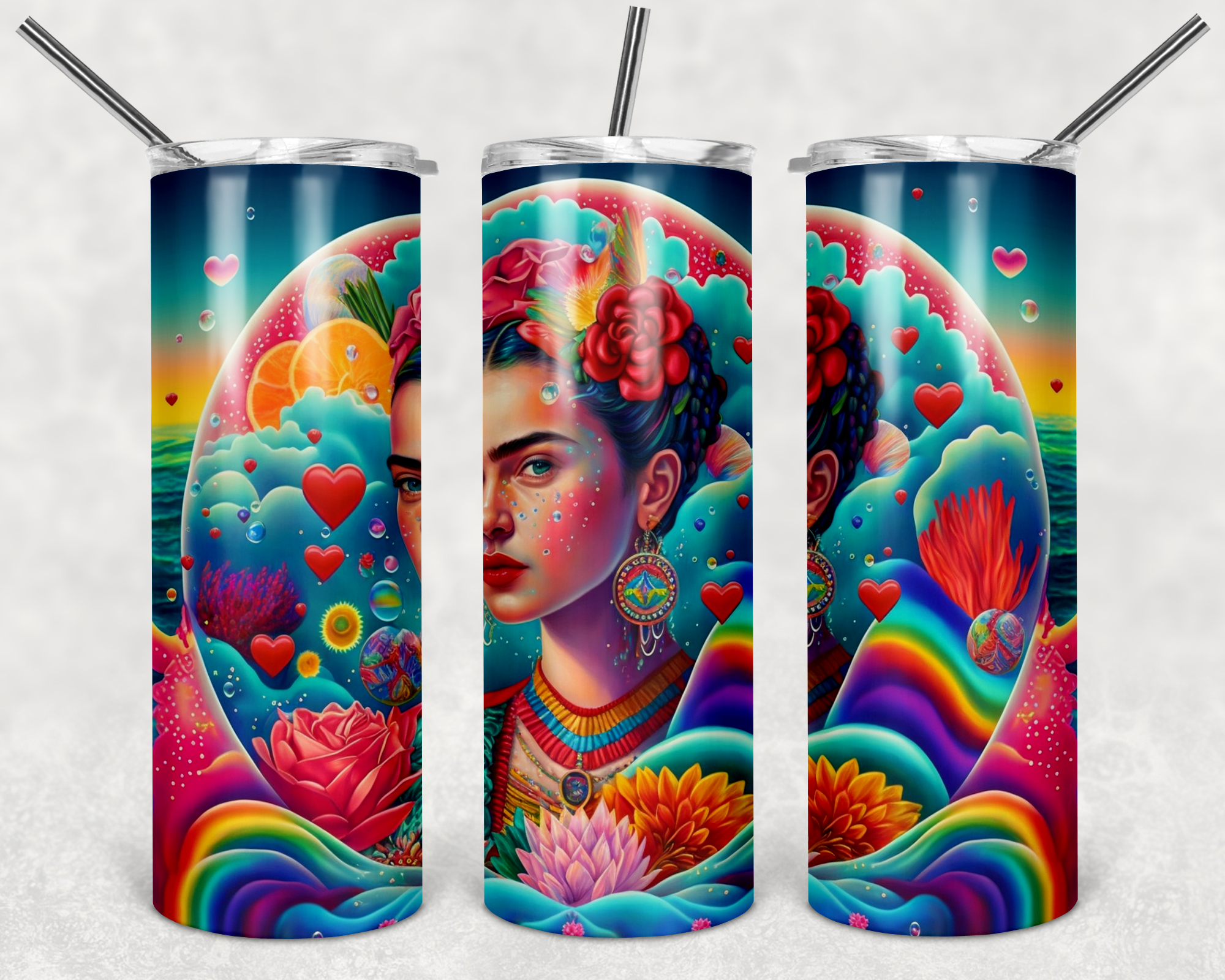 FRIDA 20oz Skinny Tumbler Personalized