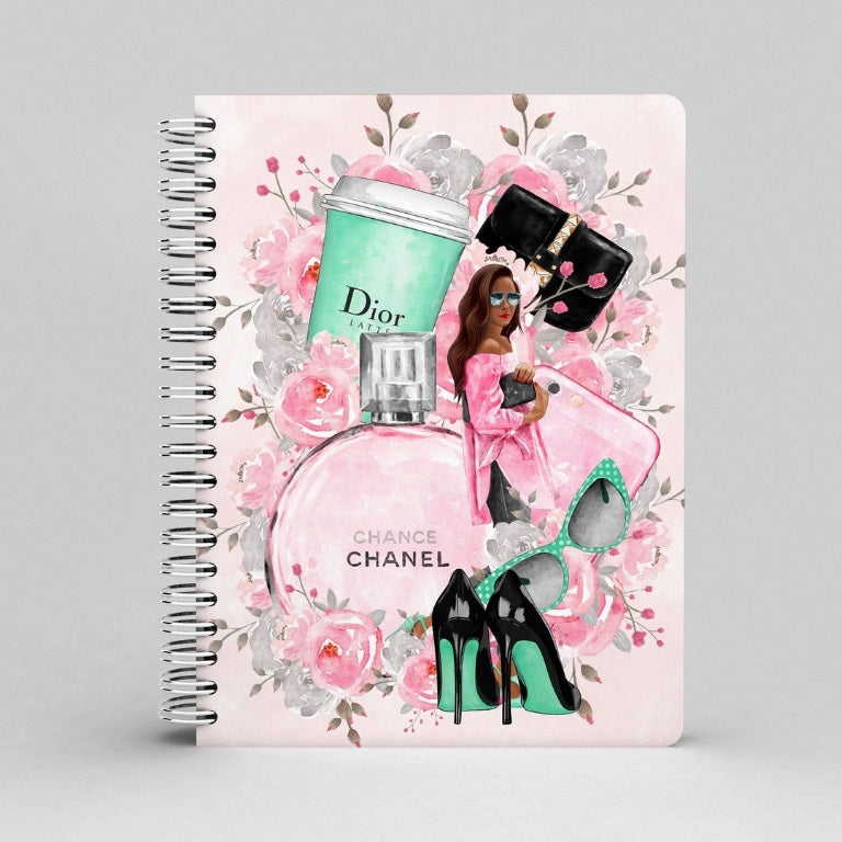 Notebook Cover Digital Planner City Dior Woman Fashion