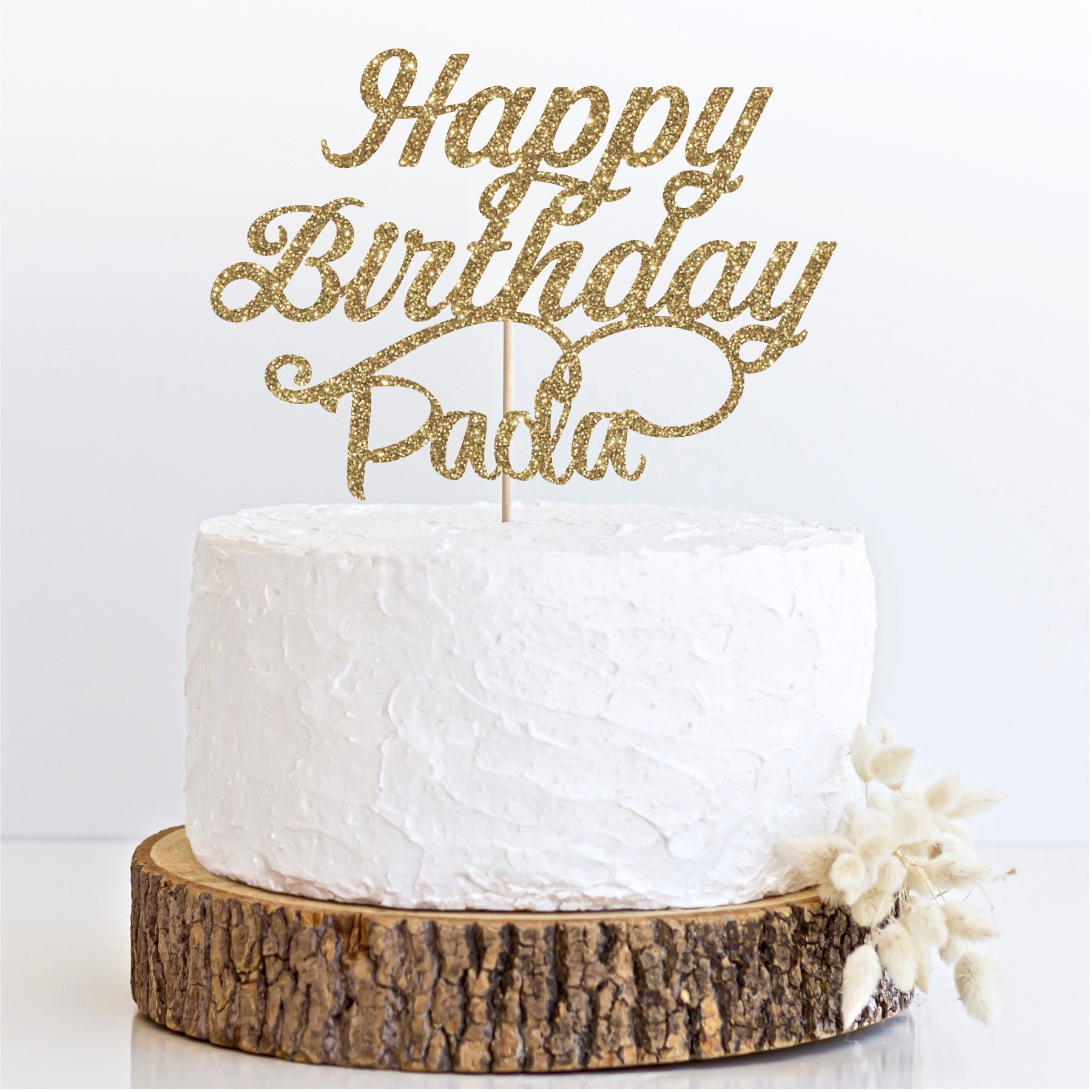 Topper pastel Happy Birthday