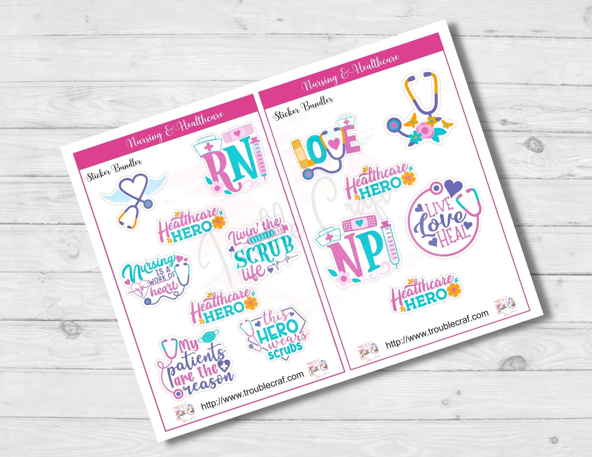 Healthcare Sticker Bundle