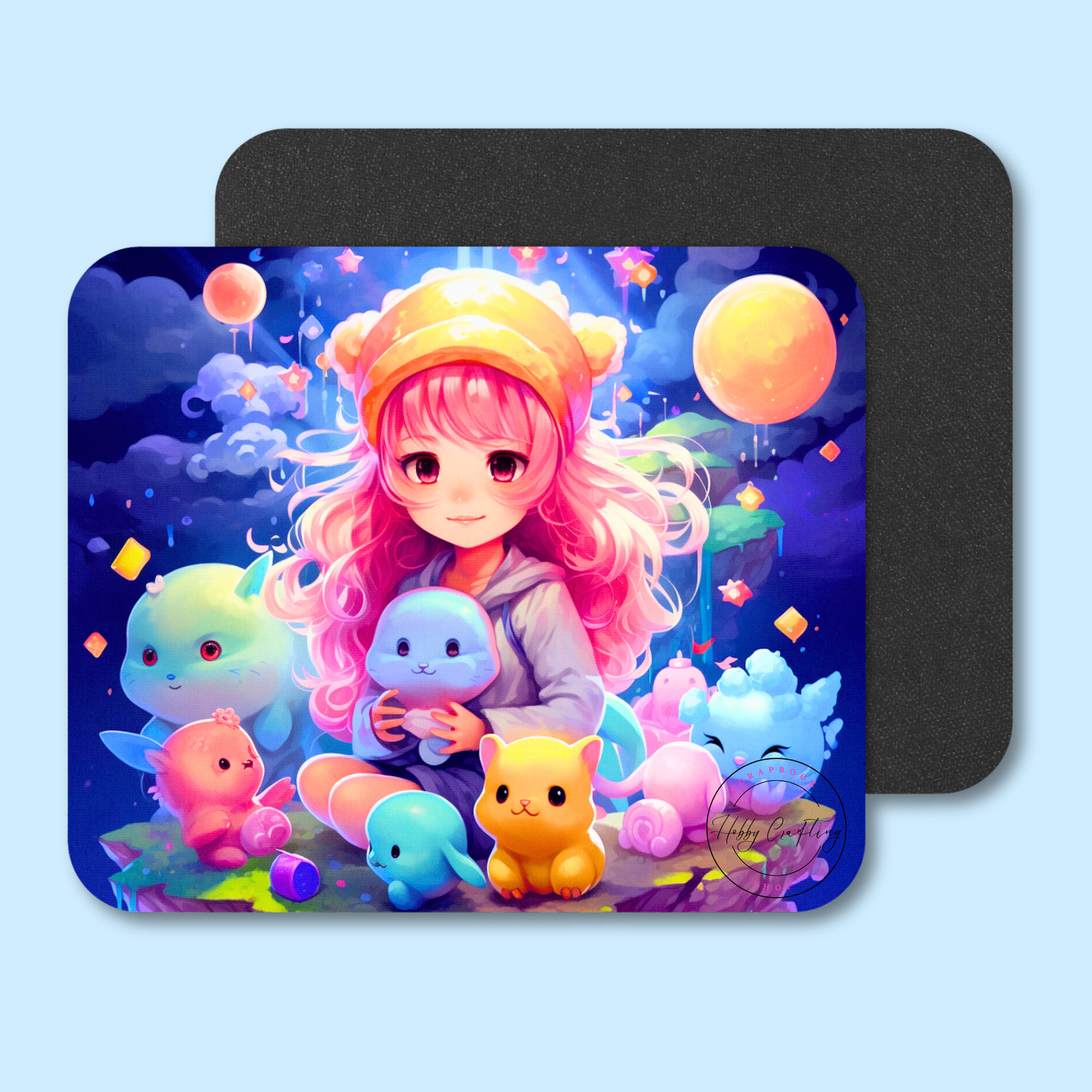 Sublimated Mouse Pad Girl Teddy