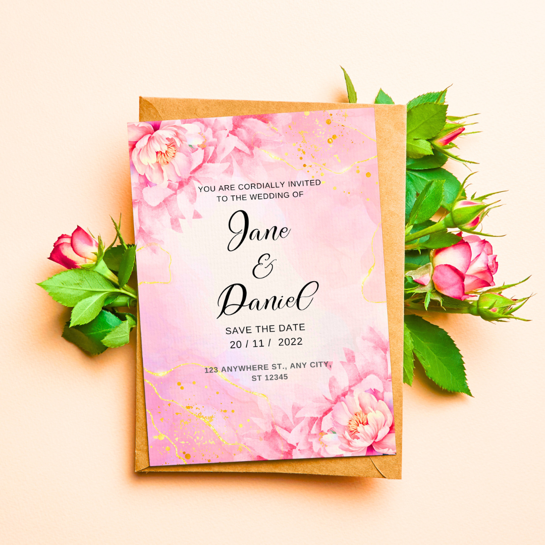 Celebrate Love With Our Exclusive Wedding Card