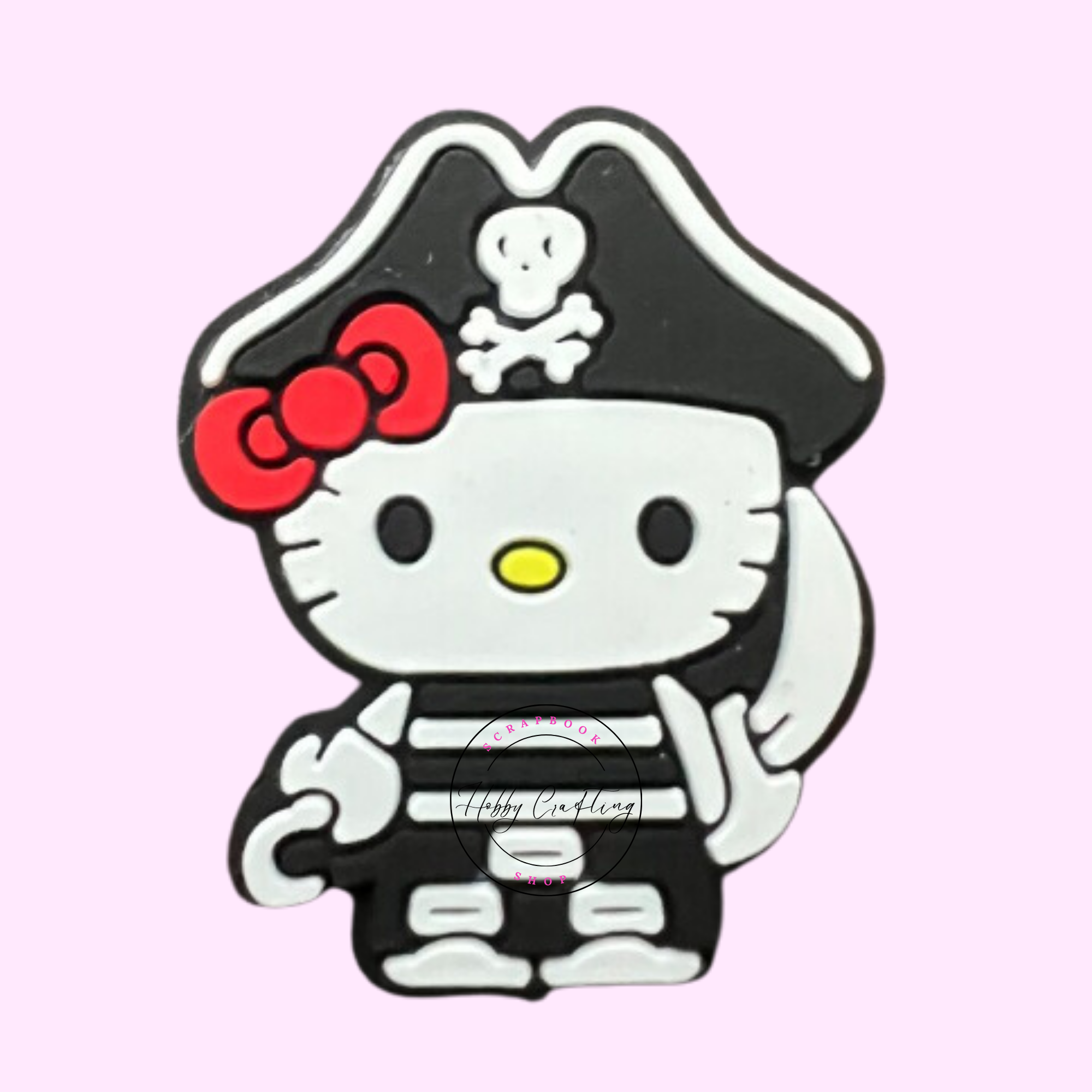 Hello Kitty Pirate Focal Bead